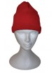 Bonnet rouge en laine Brise-lames
